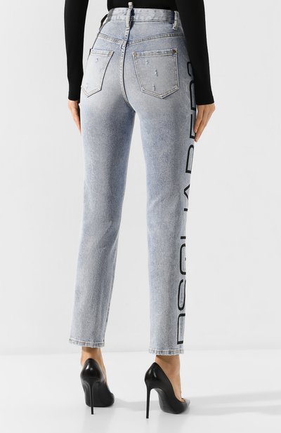 Джинсы DSQUARED2 синего цвета по цене 33950 руб., арт. S72LB0223/S30662, фото 4 Джинсы DSQUARED2, арт. S72LB0223/S30662, фото 4