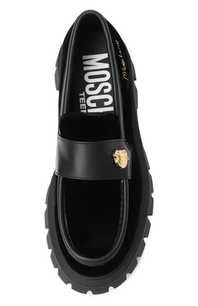 Бархатные лоферы MOSCHINO, арт. 81959/VAR1/28-35, фото 4