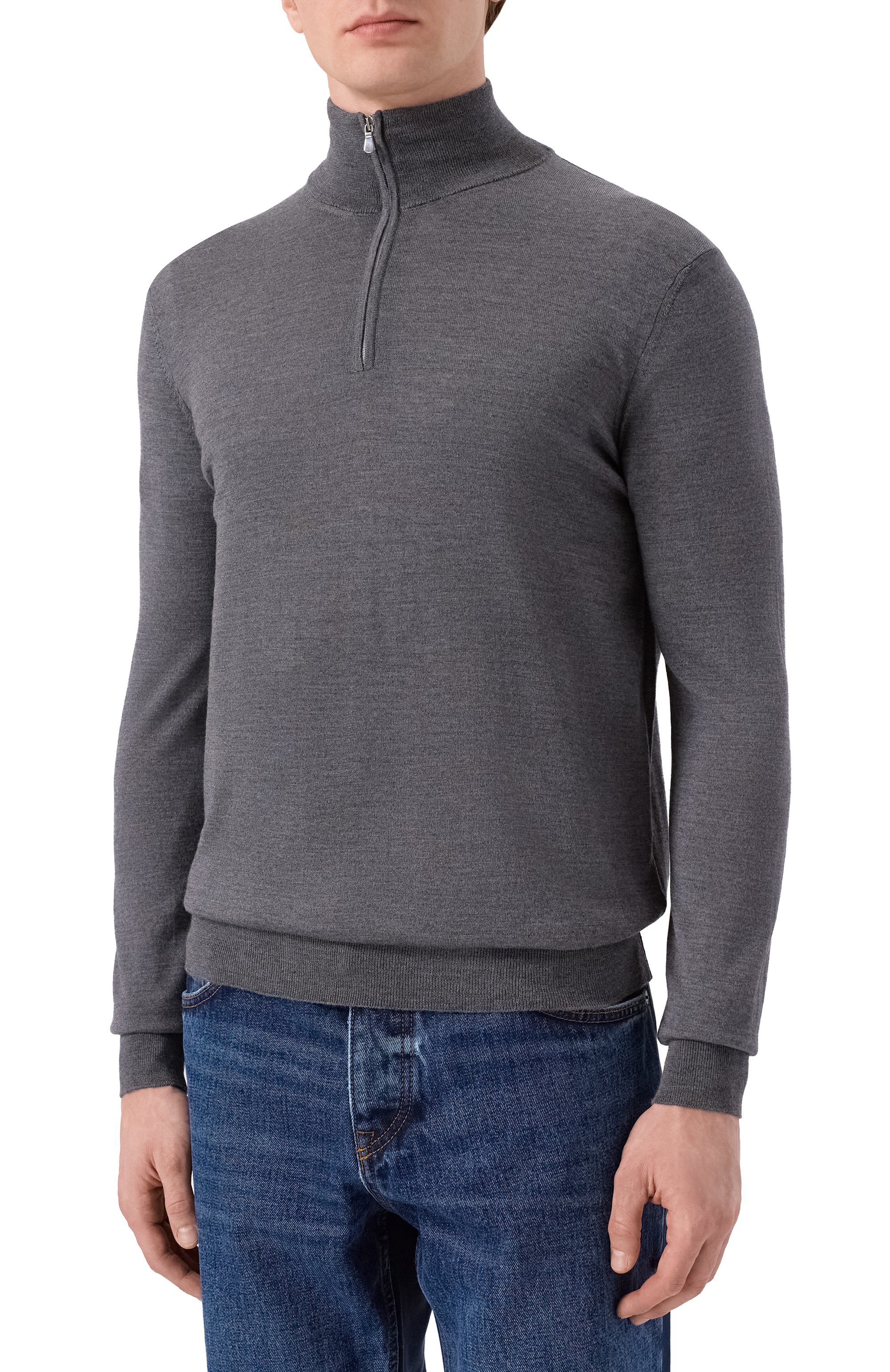 Джемпер из шерсти и шелка ANDREA CAMPAGNA, арт. M5625-5306, фото 3