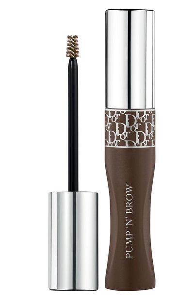 Женское тушь для  для бровей diorshow pump'n'volume, 002 темный коричневый DIOR, арт. C008200002