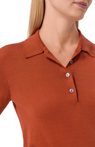 Шелковое поло GRAN SASSO, арт. 43254/23550, фото 5