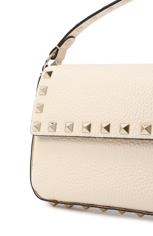 Сумка Rockstud mini Valentino 7W2P0W07/VSH Кремовый  7W2P0W07/VSH Фото 3