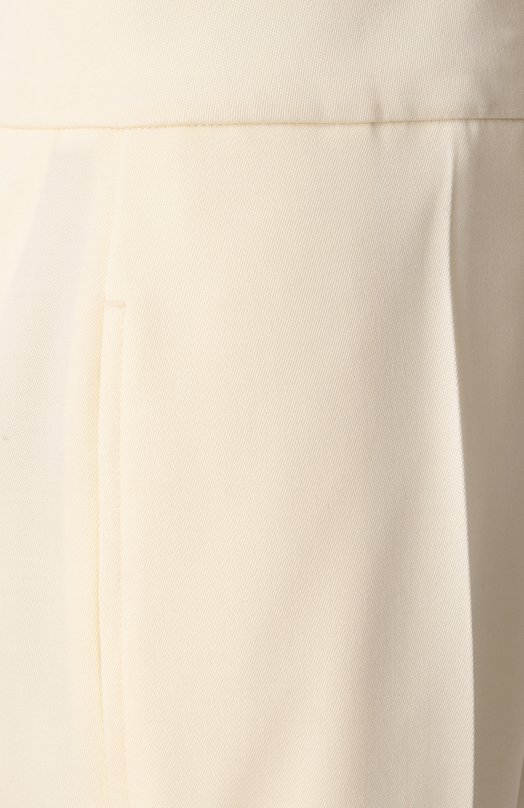 Шерстяные брюки Jil Sander J04KA0006/J40021 Кремовый  J04KA0006/J40021 Фото 6