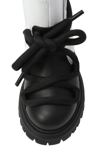 Кожаные ботинки MOSCHINO, арт. 81953/VAR3/24-27, фото 4