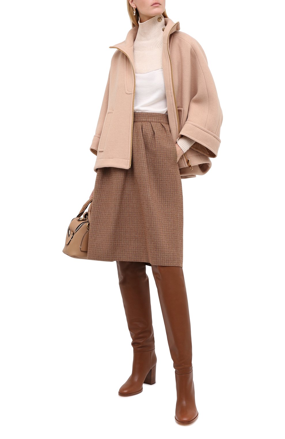 Шерстяное пальто CHLOÉ, арт. CHC20AMA13072, фото 2