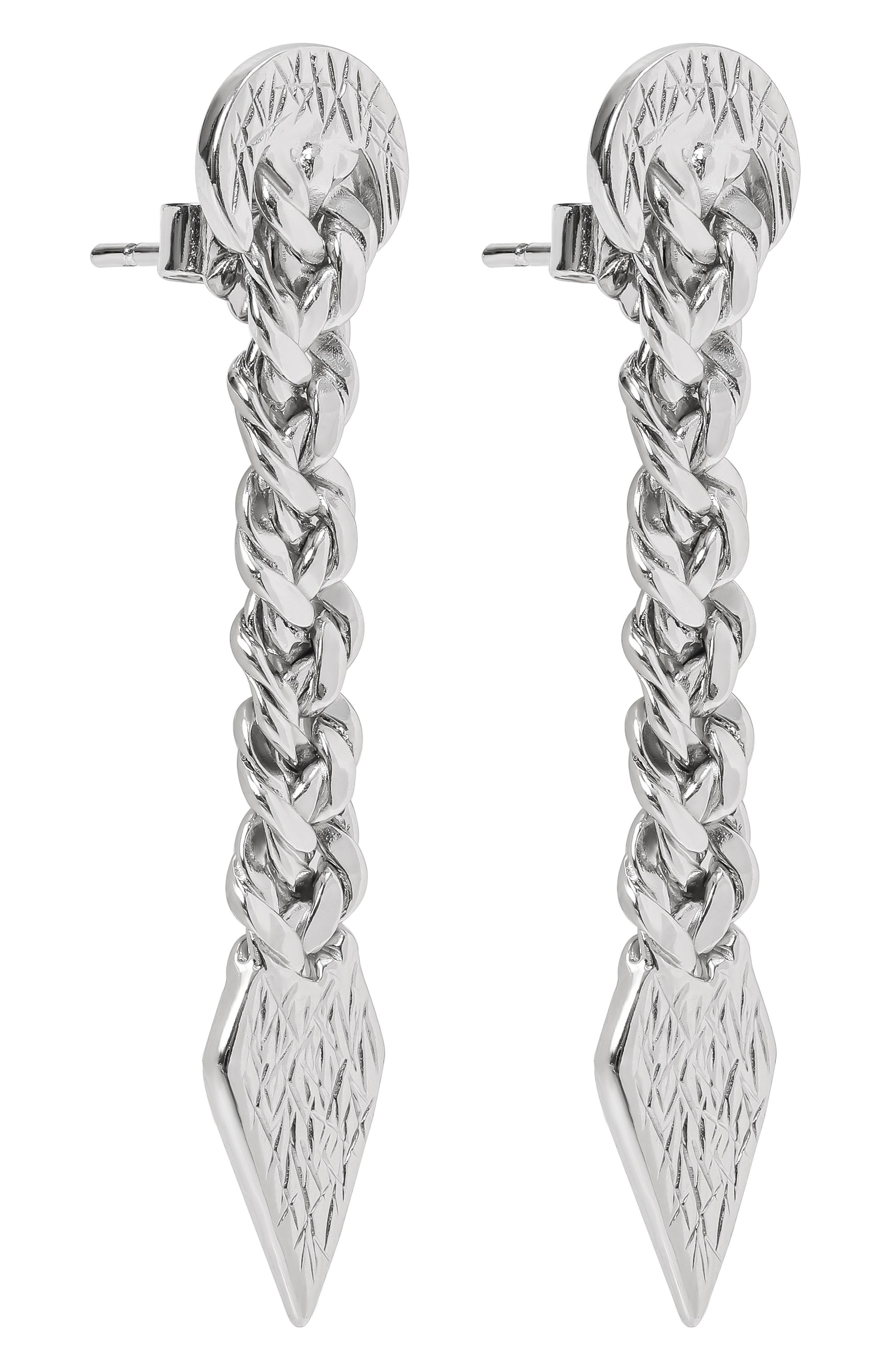 Серьги amazon SEVENWORLDS серебряного цвета по цене 17600 руб., арт. SW826/2, фото 3 Серьги amazon SEVENWORLDS, арт. SW826/2, фото 3