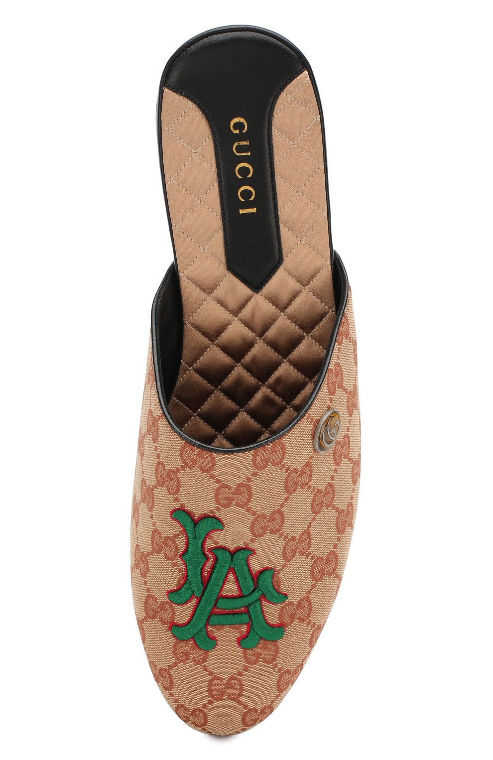 Текстильные сабо с логотипом new york yankees™ GUCCI, арт. 538951/KQW00, фото 5