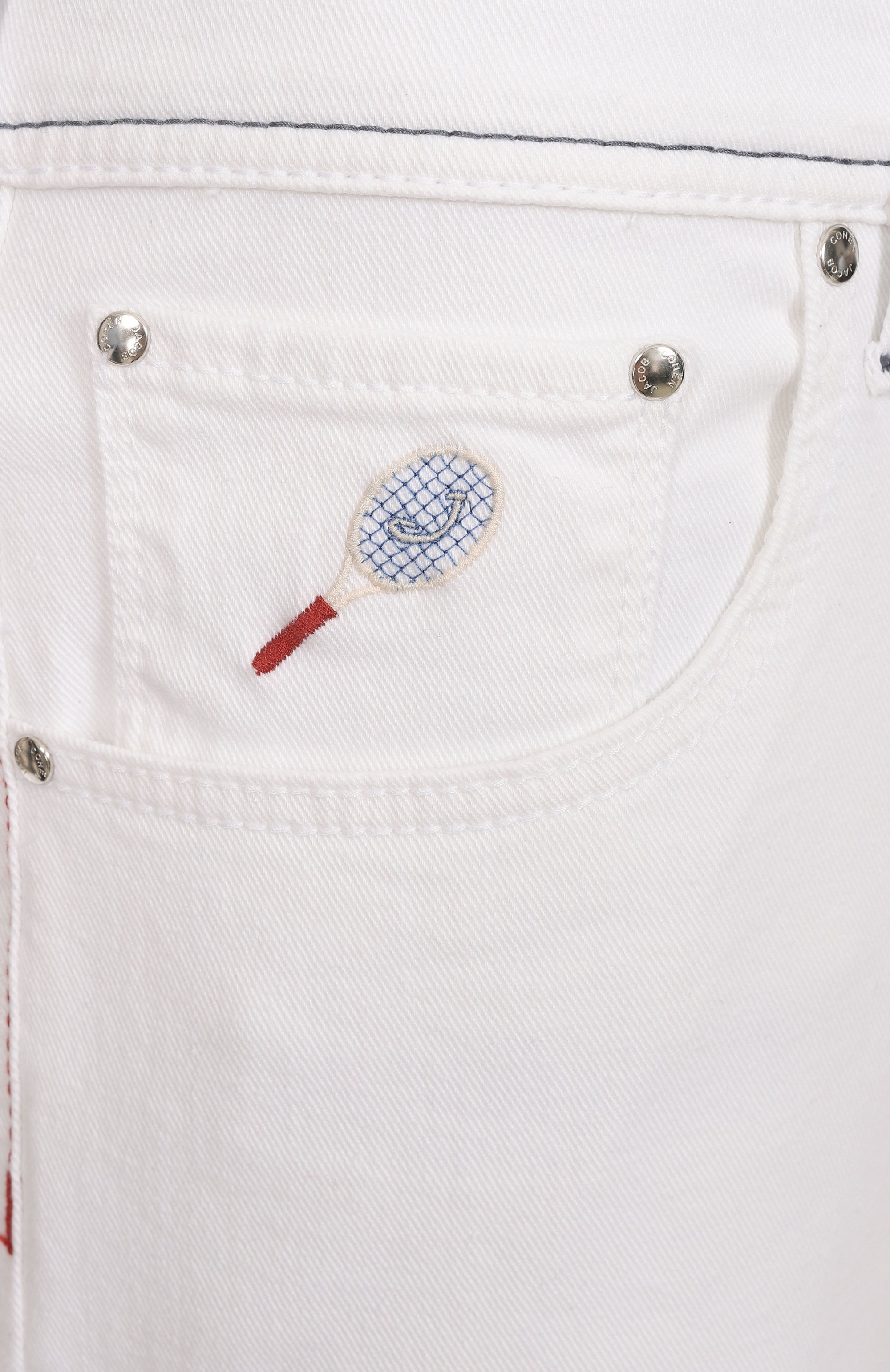 Джинсовые шорты nicolas JACOB COHEN, арт. 25E P/JUM_0M001 T02 S3848 L1, фото 6