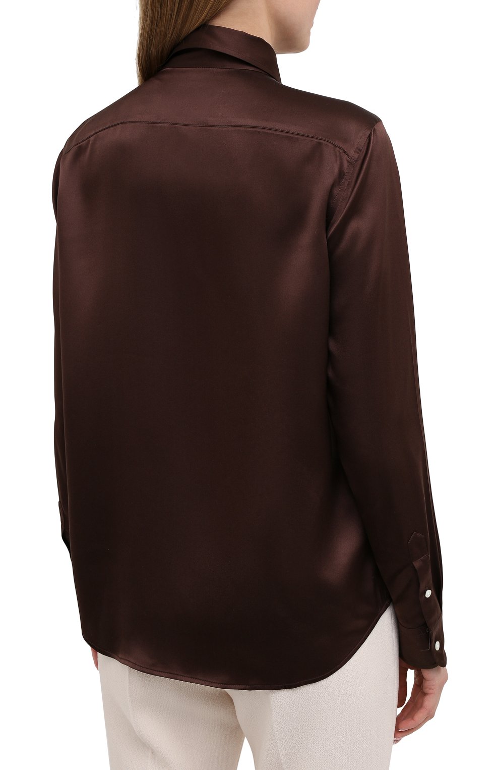 Атласная рубашка POLO RALPH LAUREN, арт. 211798122, фото 4