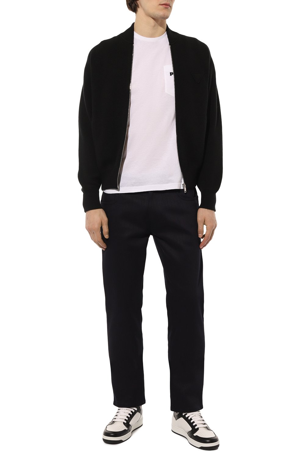 Кашемировый кардиган PRADA, арт. UMG054-1YB5-F0002-211, фото 2