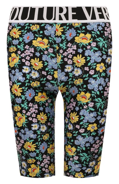 Женские шорты VERSACE JEANS COUTURE, арт. 72HAC110-72DP110 LYCRA PRINT SPRING BL0SS0M HYDRAN