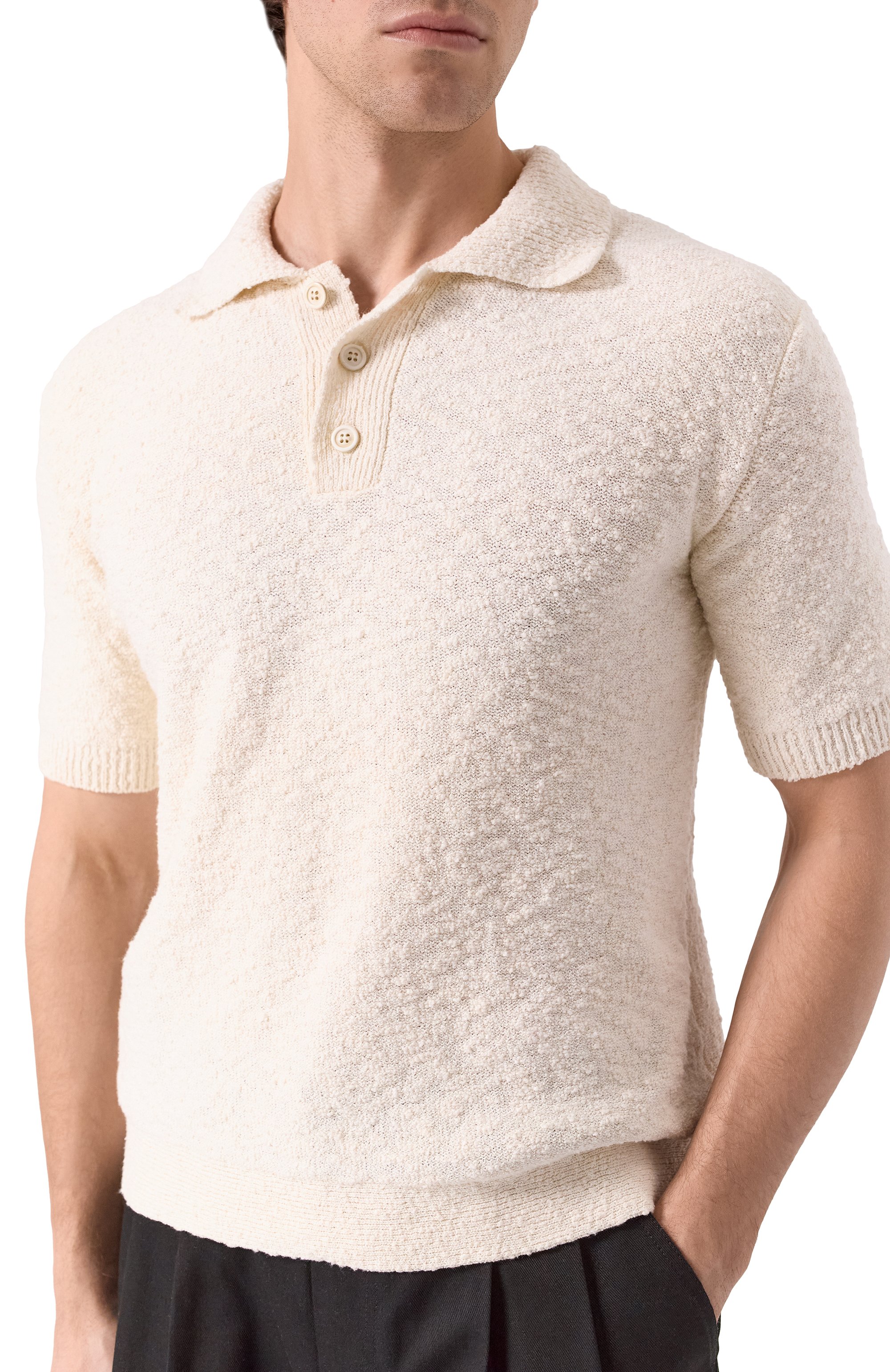 Хлопковое поло MAISON MARGIELA, арт. S51GL0043/S18197, фото 5