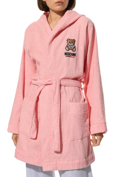 Хлопковый халат MOSCHINO, арт. A7306/5165, фото 3