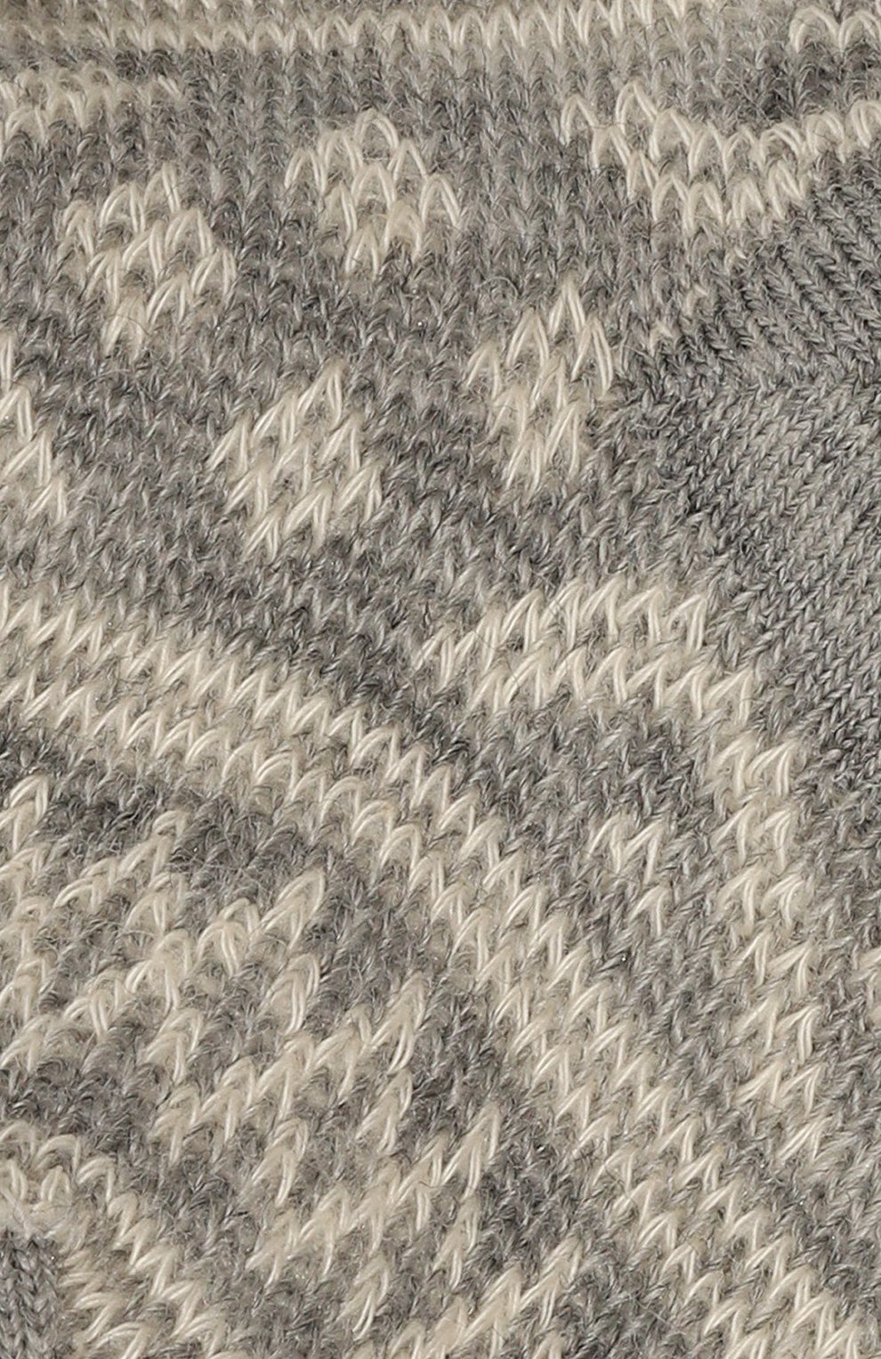 Шерстяные носки WOOL AND COTTON серого цвета по цене 870 руб., арт. NNRU/SN03, фото 2 Шерстяные носки WOOL AND COTTON, арт. NNRU/SN03, фото 2