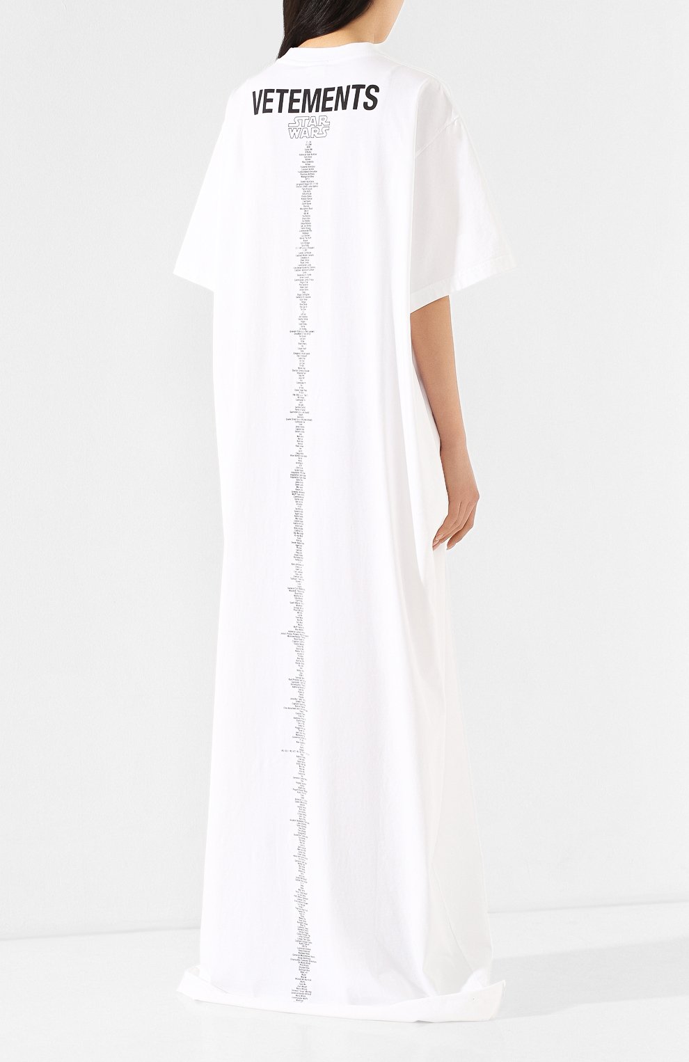 Платье-макси star wars x vetements VETEMENTS, арт. WSW21DR037 1600/WHITE, фото 4