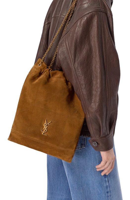 Сумка Jamie Pochon Saint Laurent 781666/1U8P7 Коричневый  781666/1U8P7 Фото 2