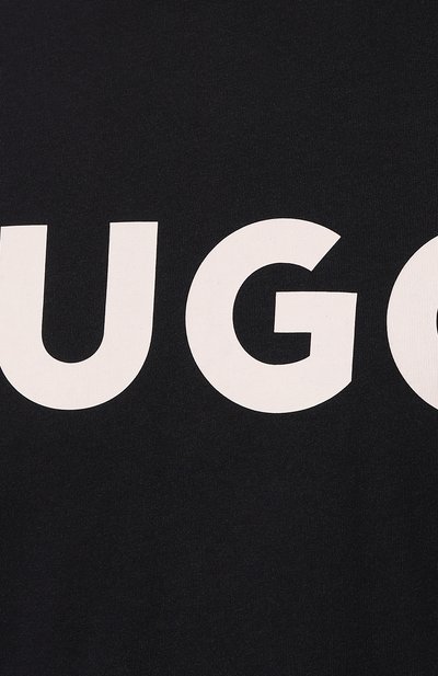 Хлопковая футболка HUGO, арт. 50467556, фото 5