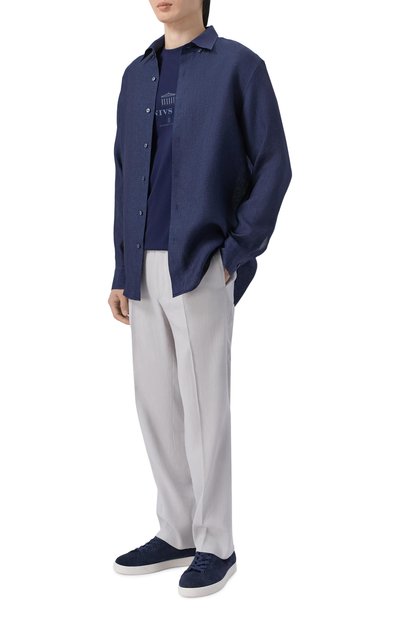 Мужская хлопковая футболка BRUNELLO CUCINELLI, арт. M0B138520W