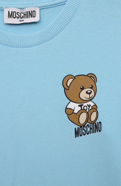 Хлопковый лонгслив MOSCHINO, арт. H0000K/LBA10/8, фото 3