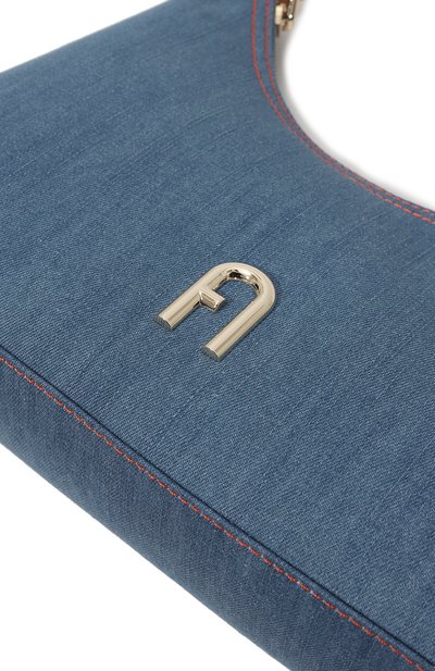 Сумка diamante FURLA синего цвета по цене 33000 руб., арт. WB01193/BX1542, фото 3 Сумка diamante FURLA, арт. WB01193/BX1542, фото 3