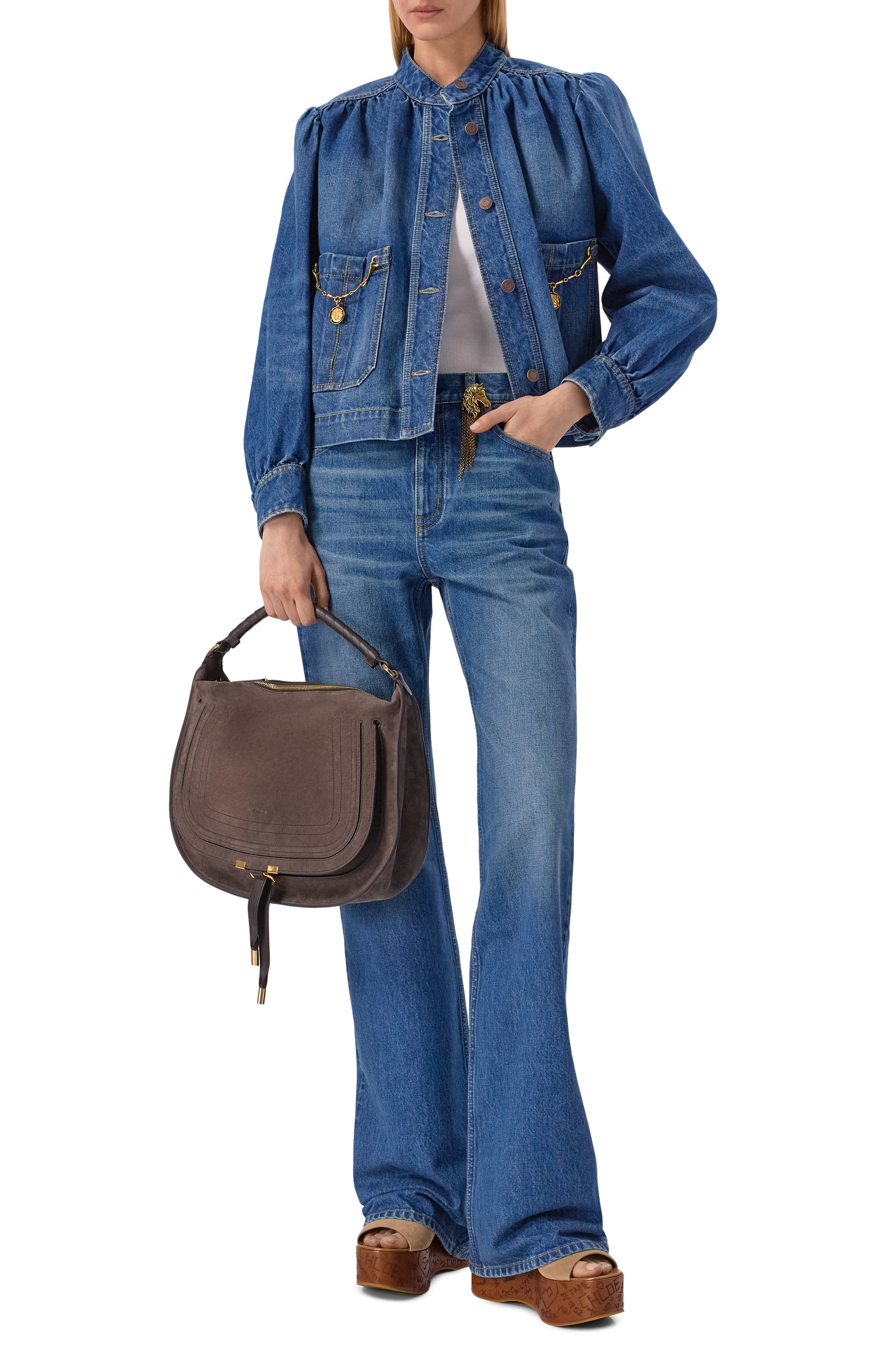 Сумка marcie CHLOÉ, арт. CH26SS881P37, фото 3