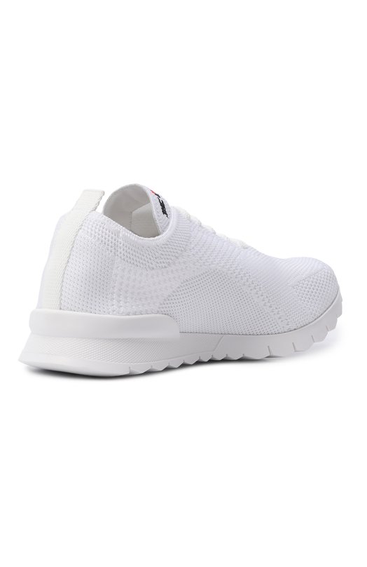 Текстильные кроссовки Kiton USSFITSN00809_001 Белый  USSFITSN00809_001 Фото 4