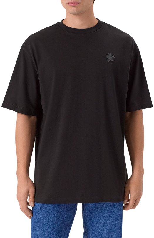 Хлопковая футболка Comme des Fuckdown CFABM01853 Чёрный  CFABM01853 Фото 3