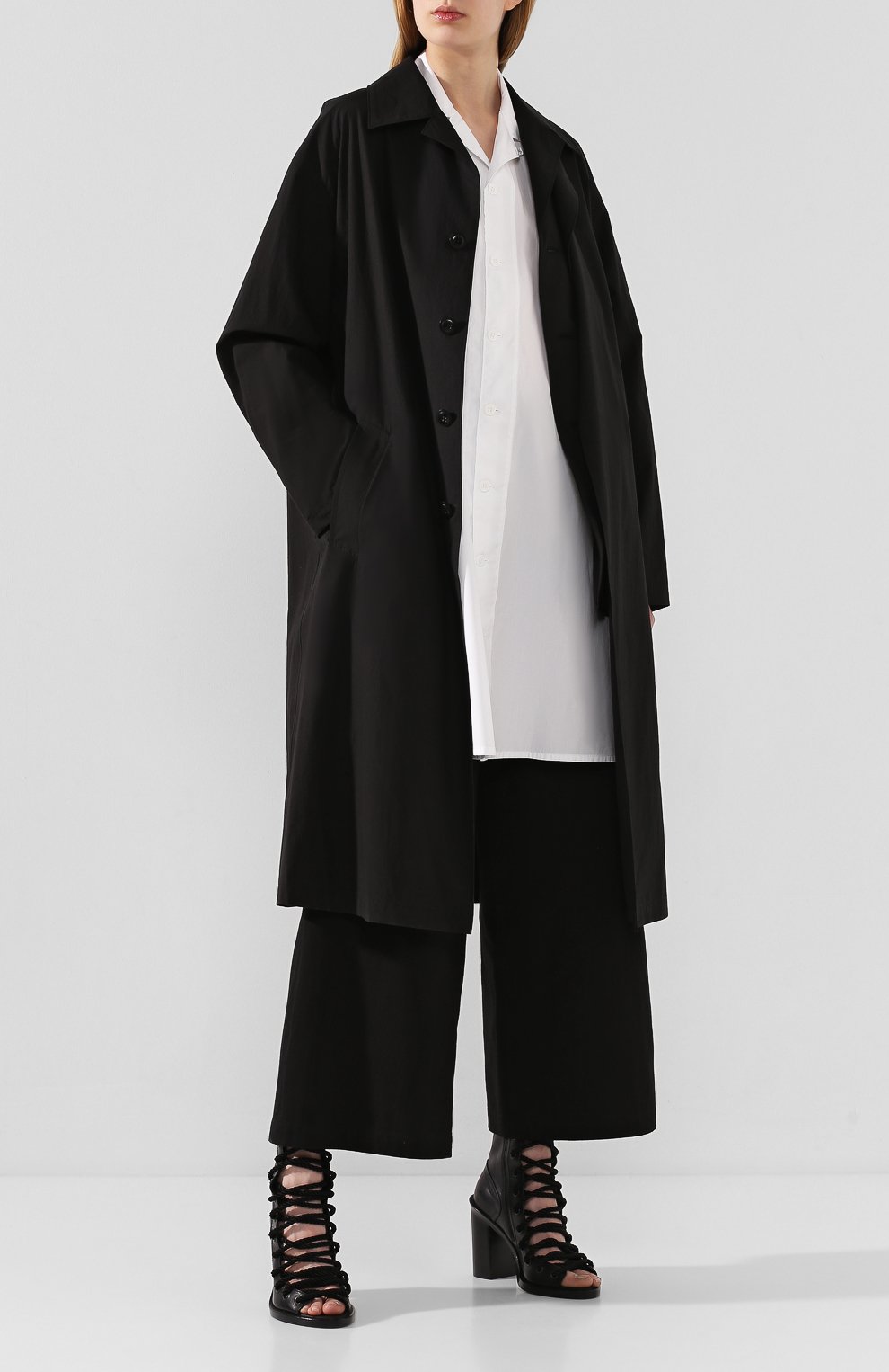 Хлопковая рубашка YOHJI YAMAMOTO, арт. NN-B06-001, фото 2