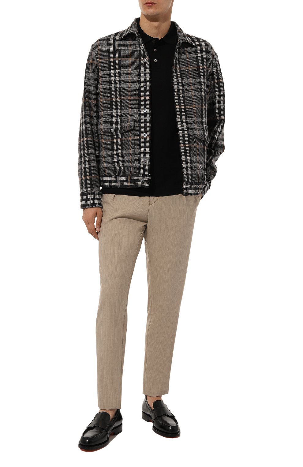 Хлопковое поло EMPORIO ARMANI, арт. 8N1FQ2/1JTKZ, фото 2