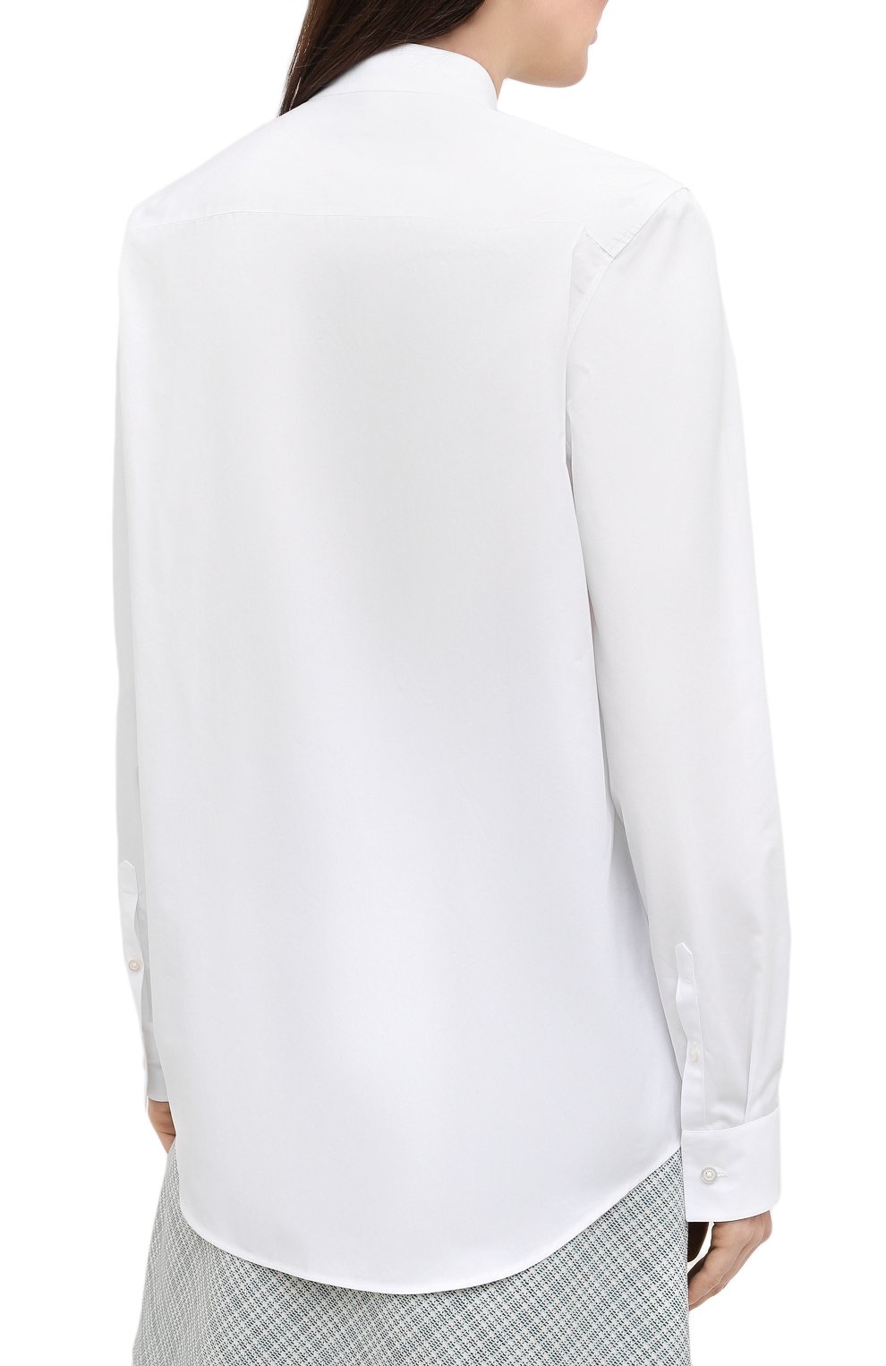 Хлопковая рубашка JIL SANDER, арт. JSX0600105-W0244300, фото 4