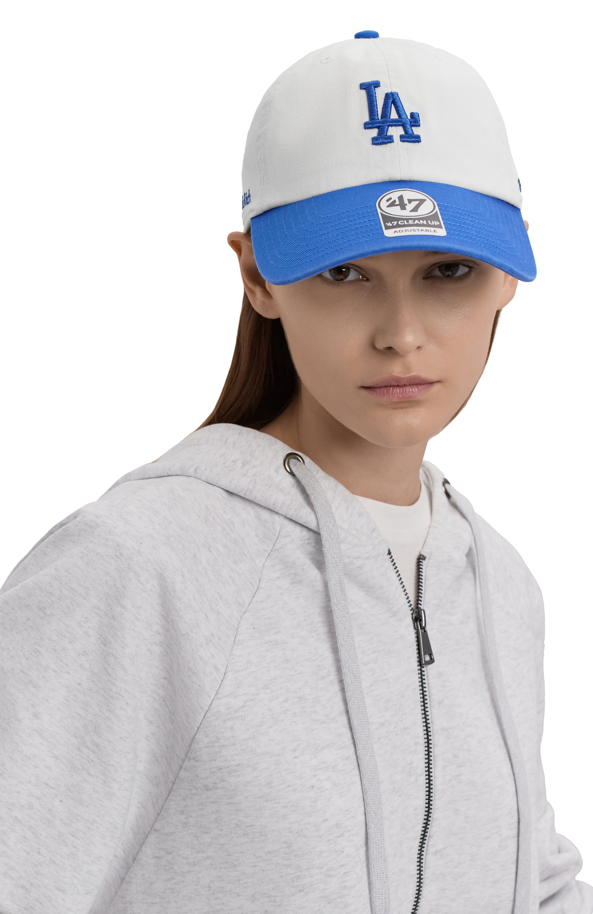 Хлопковая бейсболка SPORTY AND RICH белого цвета по цене 11850 руб., арт. AC060627668WH46, фото 2 Хлопковая бейсболка SPORTY AND RICH, арт. AC060627668WH46, фото 2