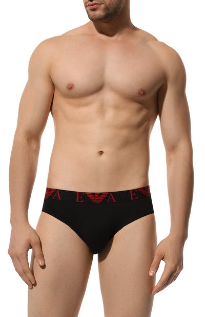 Комплект из трех брифов EMPORIO ARMANI, арт. 111734/4F715, фото 4