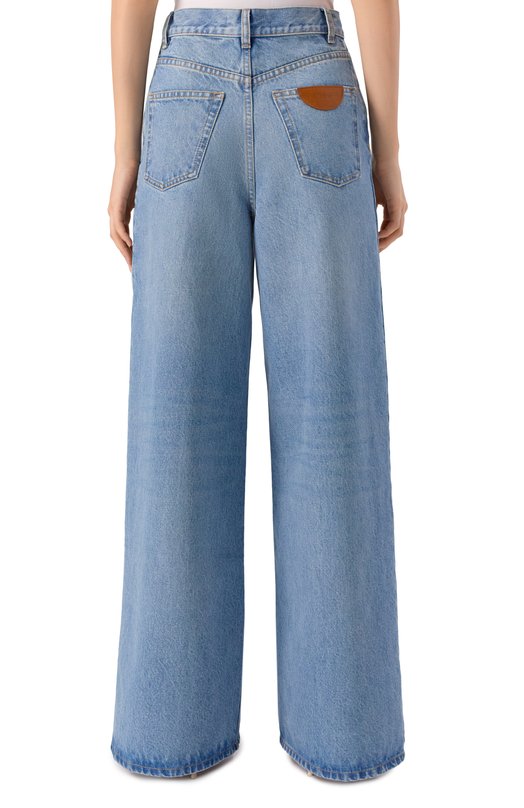 Джинсы Chloé CH25UDP32253 Голубой  CH25UDP32253 Фото 4