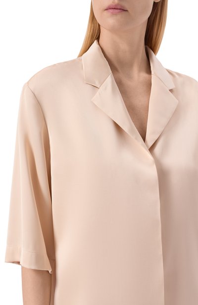 Блузка SEVEN LAB бежевого цвета по цене 20580 руб., арт. 126-S-W-10-16-040, фото 5 Блузка SEVEN LAB, арт. 126-S-W-10-16-040, фото 5