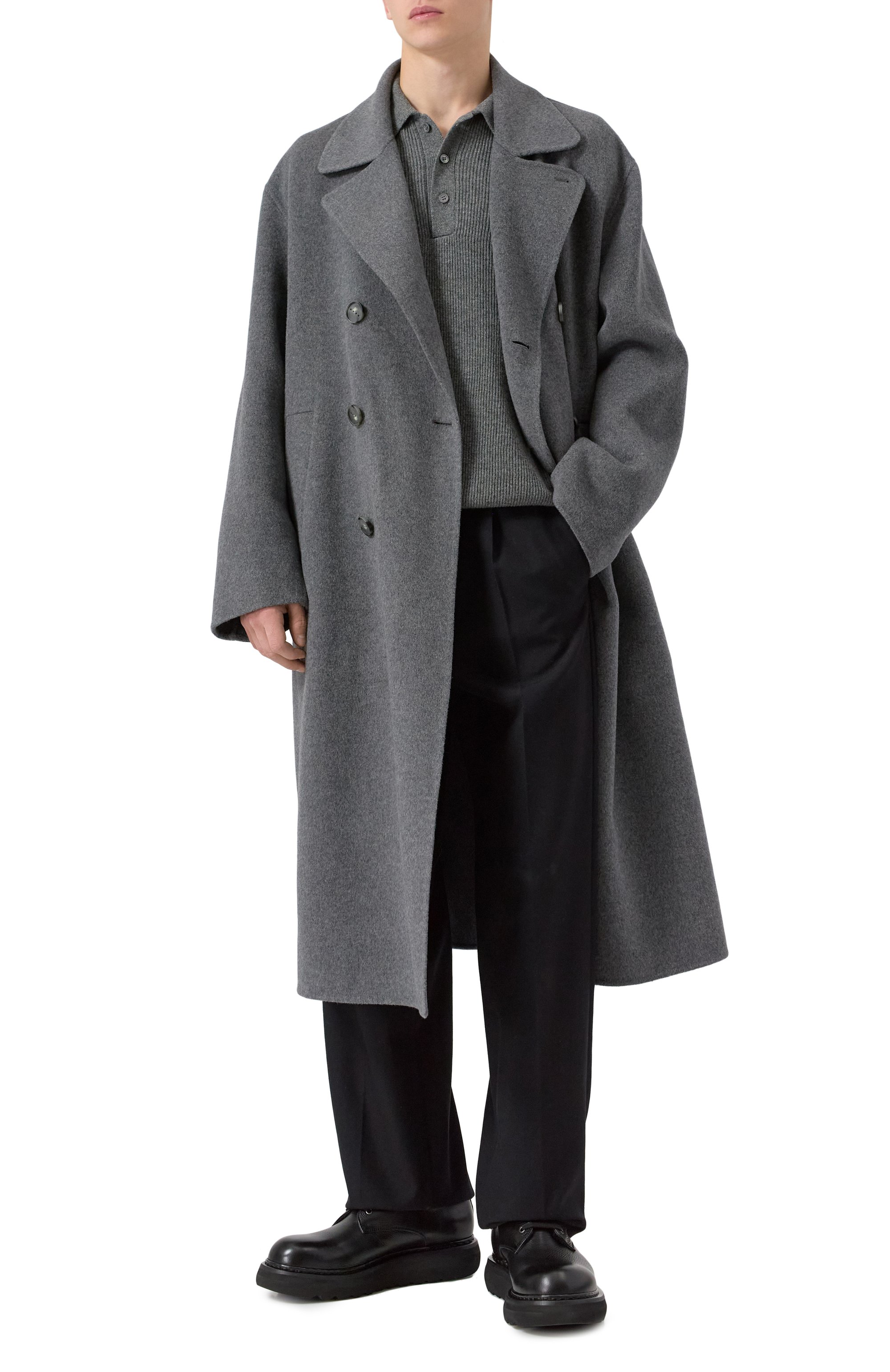 Шерстяное пальто HEVO, арт. ERCHIE D 0/I700, фото 2