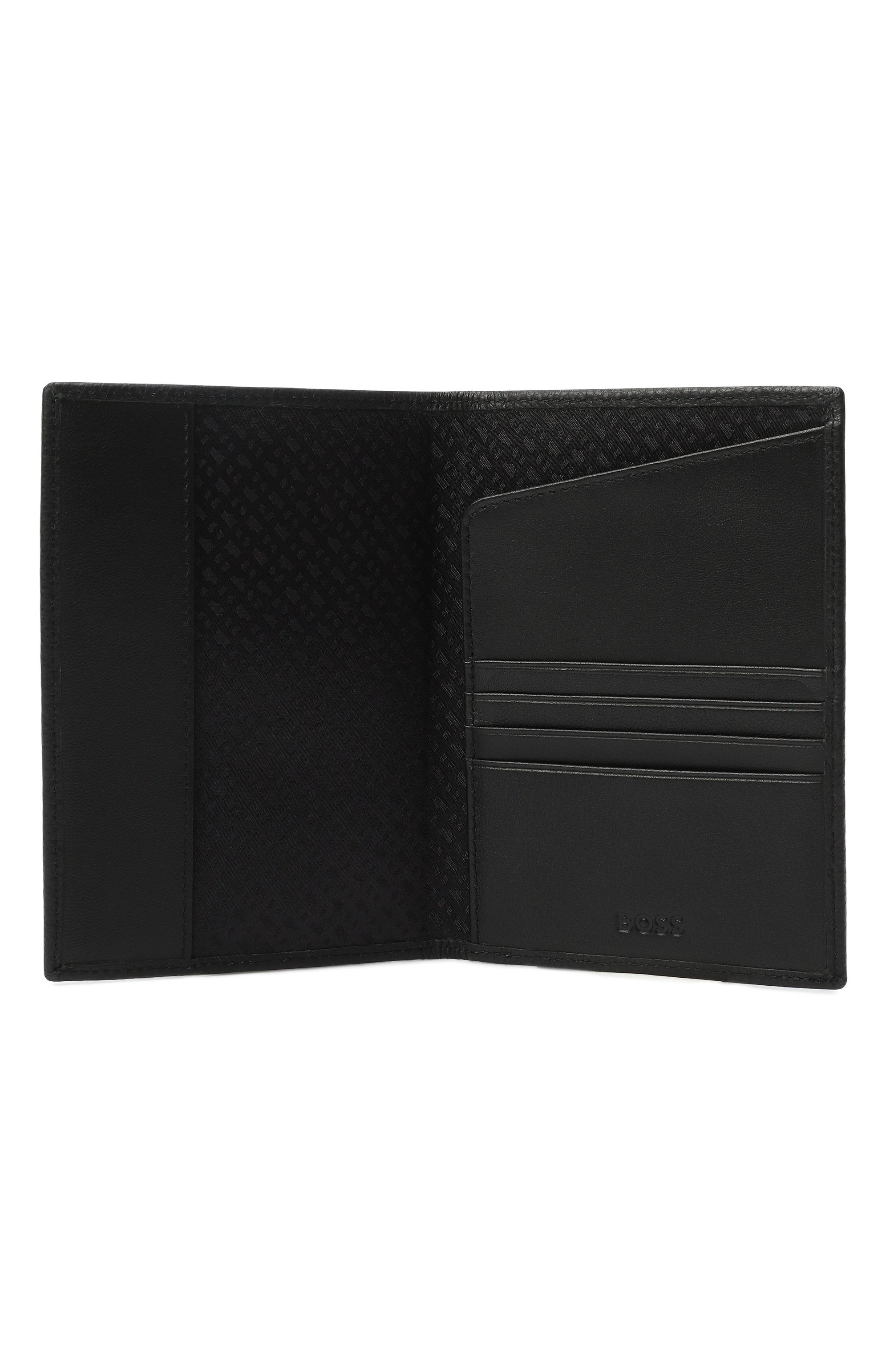 Кожаная обложка для паспорта BOSS, арт. HBPU00006M, фото 3