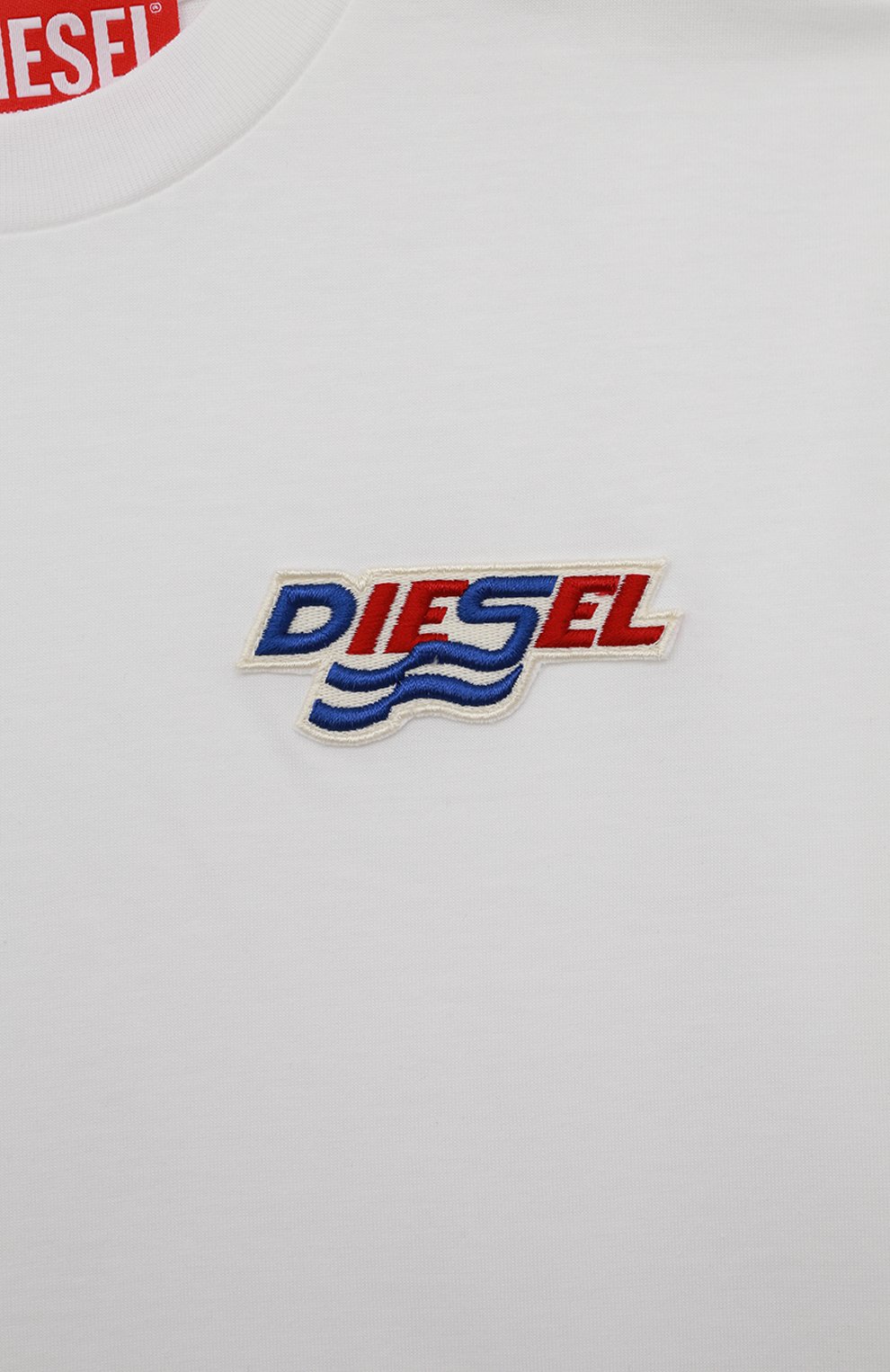 Хлопковая футболка DIESEL, арт. J00846-00YI9, фото 3