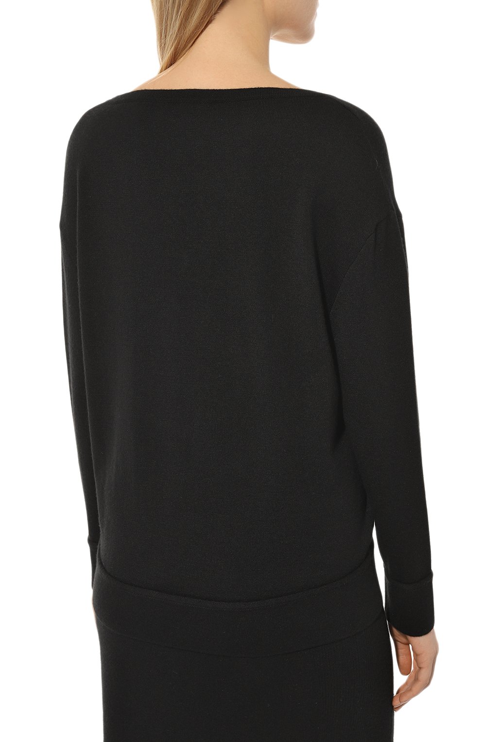 Кашемировый пуловер FREEAGE, арт. FWW1910240BK, фото 4