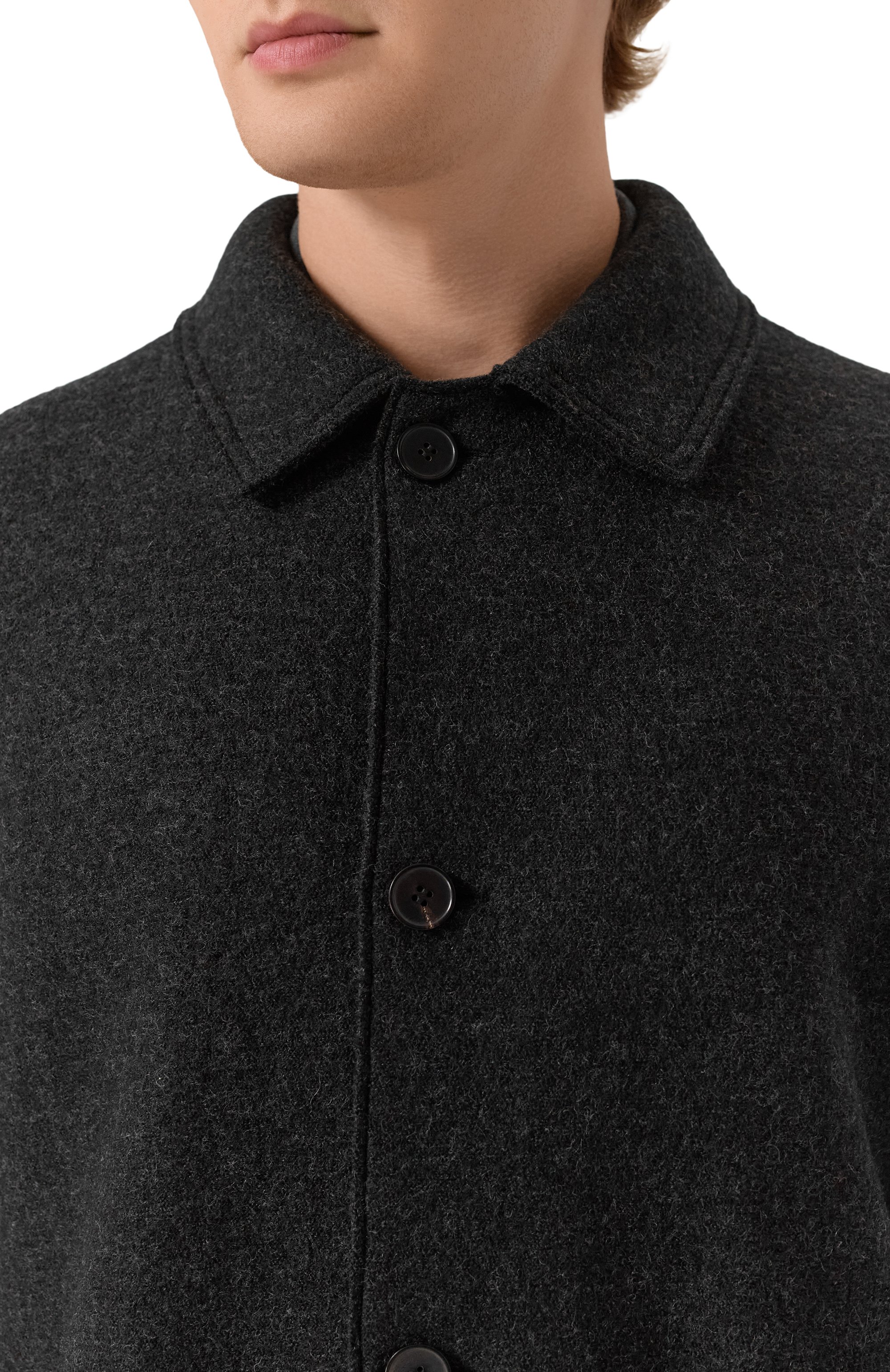 Шерстяная куртка-рубашка HARRIS WHARF LONDON, арт. CH9432MLC, фото 5