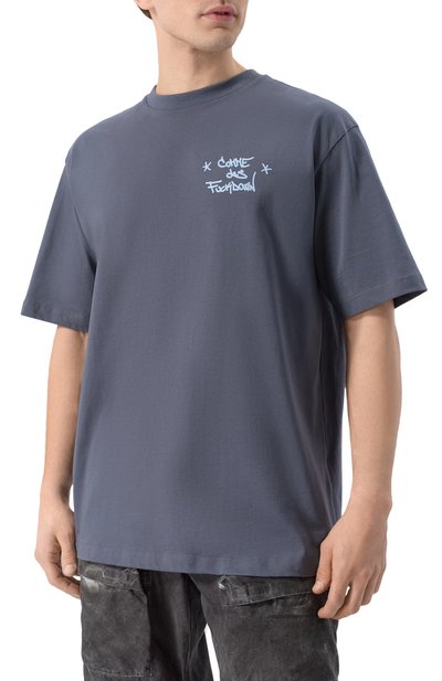 Хлопковая футболка COMME DES FUCKDOWN, арт. CFABM01590, фото 3