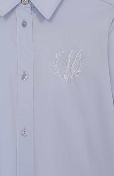 Хлопковая рубашка MONNALISA, арт. 18FIZZ, фото 3