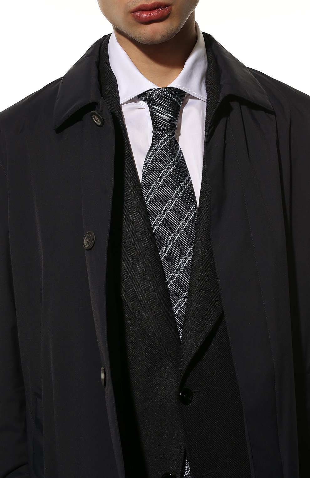 Шелковый галстук TOM FORD, арт. 3TF26/XTF, фото 2