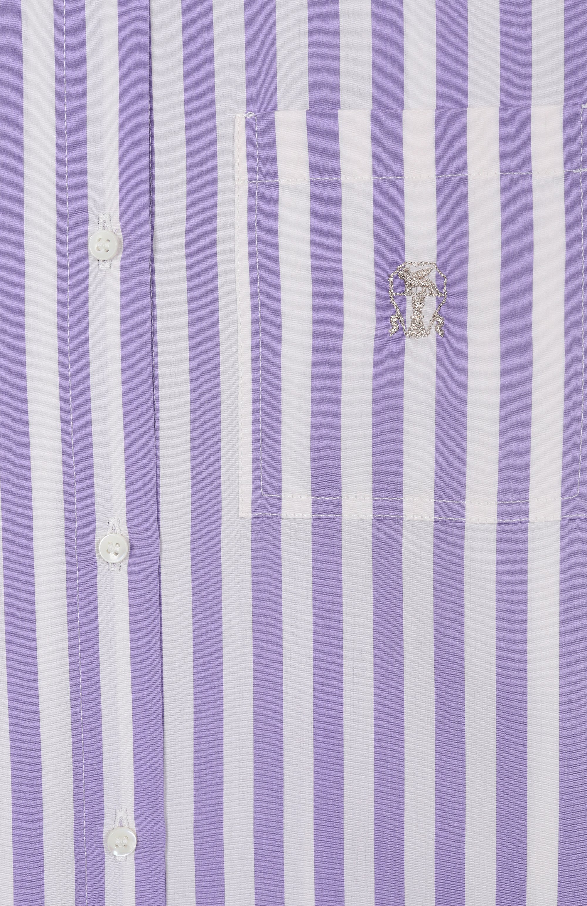 Рубашка из хлопка и шелка BRUNELLO CUCINELLI, арт. BH757C859C, фото 3