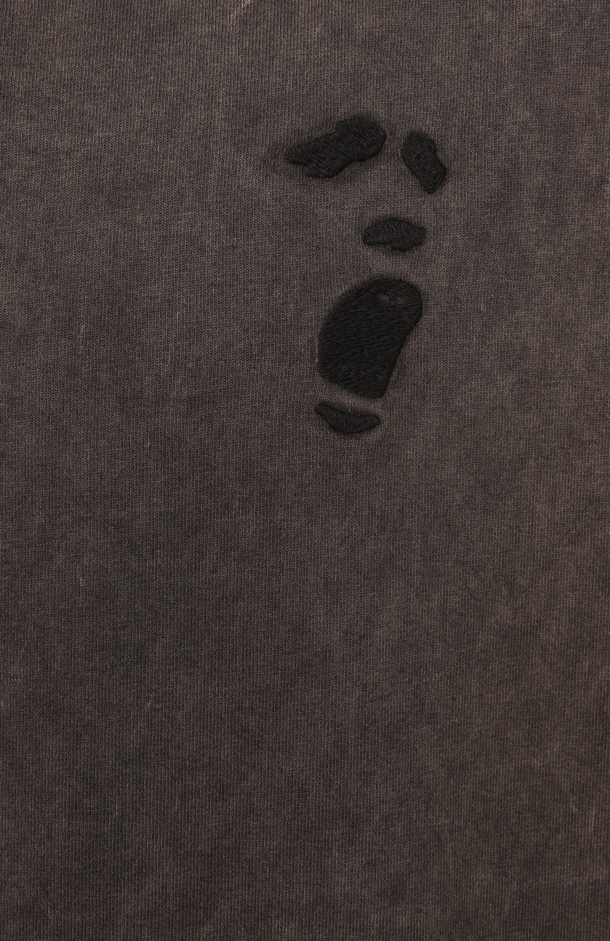 Хлопковая майка AN OTHER DATE темно-серого цвета по цене 17550 руб., арт. S25MA0DTA157, фото 6 Хлопковая майка AN OTHER DATE, арт. S25MA0DTA157, фото 6