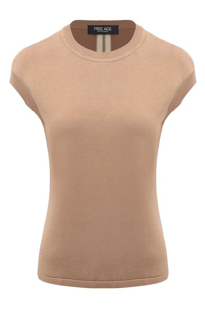 Женская футболка из шелка и вискозы FREEAGE, арт. S24.TS016.6079.102