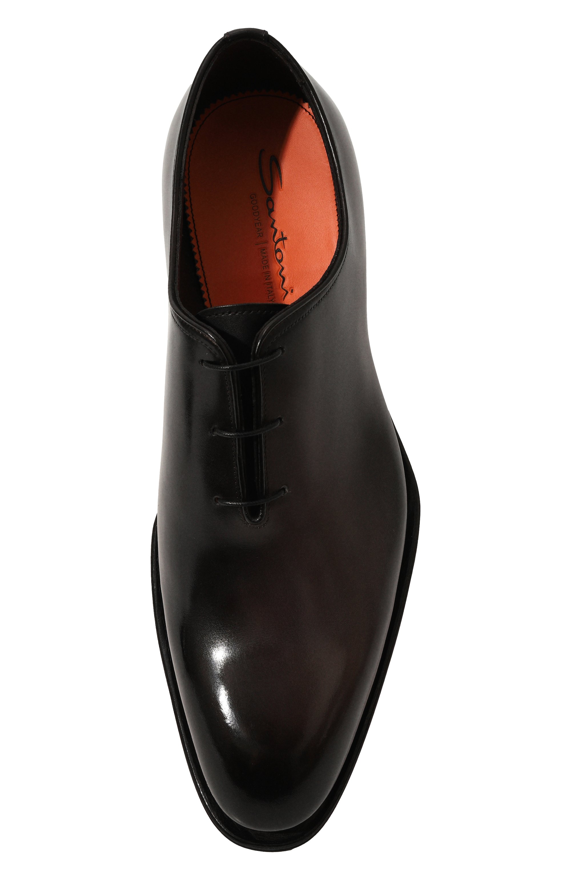 Кожаные оксфорды carter SANTONI, арт. MCCG16229MC8HSC2C36, фото 6