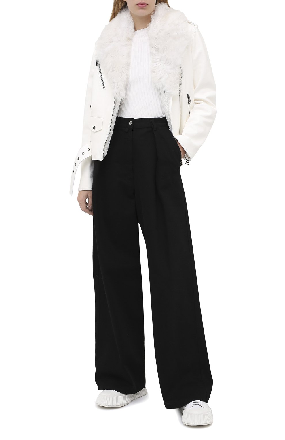 Кожаная куртка TOM FORD, арт. CSF623-FUX127, фото 3