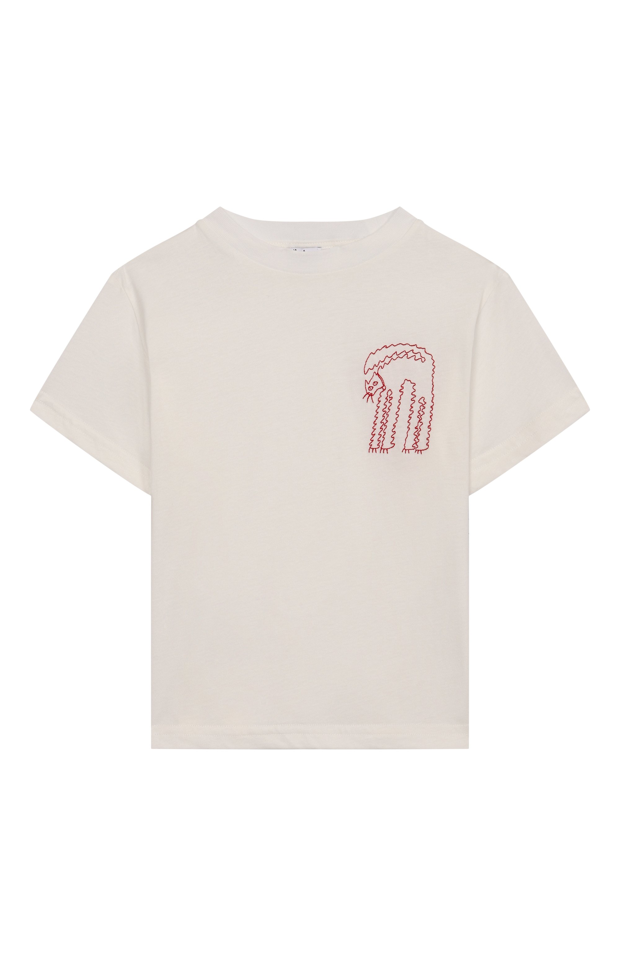 Хлопковая футболка IL GUFO, арт. P25TS479MF001/5A-8A, фото 1