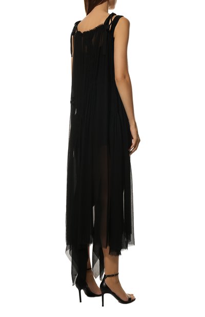 Шелковое платье ANN DEMEULEMEESTER, арт. 1901-2300-P-106-099, фото 4