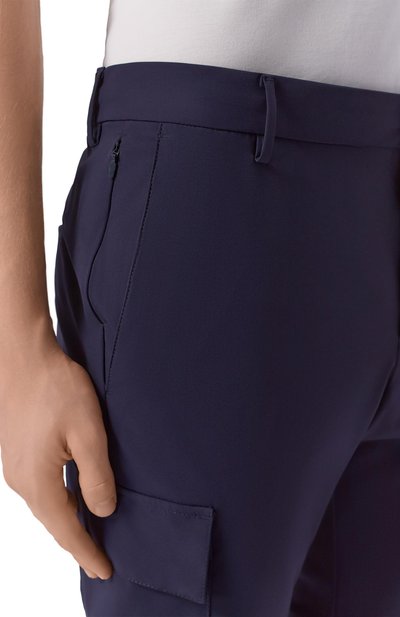 Брюки-карго PAUL&SHARK темно-синего цвета по цене 49850 руб., арт. 25414075_001, фото 5 Брюки-карго PAUL&SHARK, арт. 25414075_001, фото 5